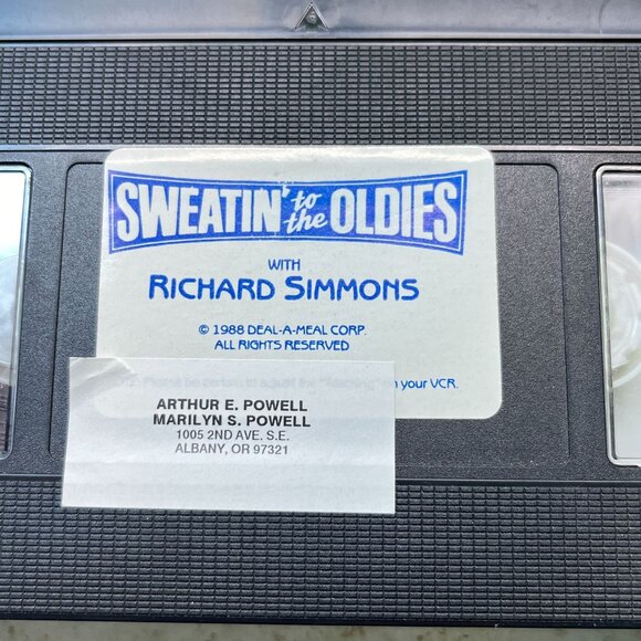 Richard Simmons Home Exercise VHS Lot of 3 Sweatin to the Oldies Broadway - Picture 9 of 10